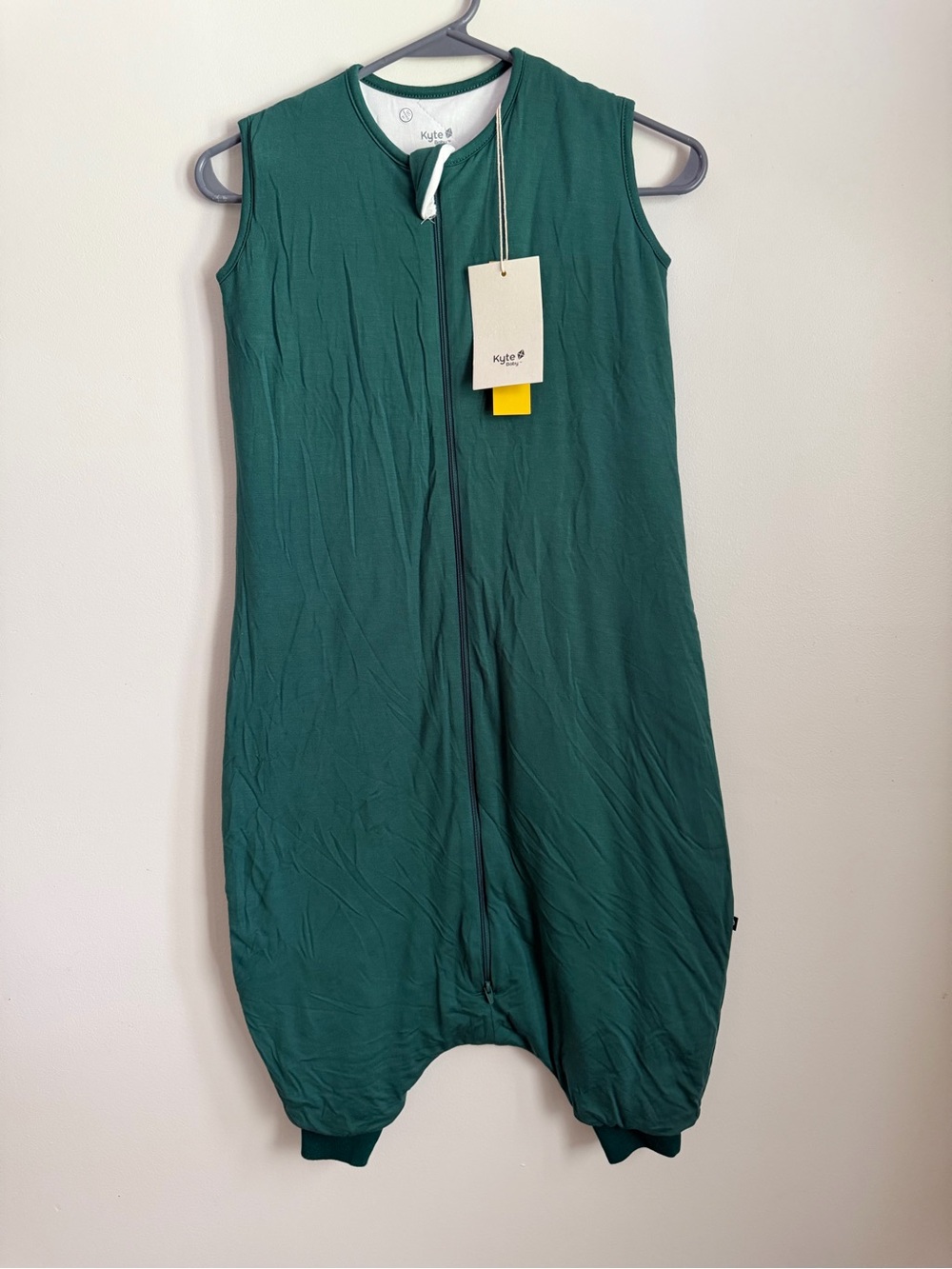 Kyte Baby Sleeveless Bamboo Sleep Bag Walker  - Forest Green 1.0 tog